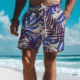Men's 3D Printed Hawaii Beach Shorts 83241418YY