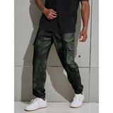 Men's Loose and Comfortable Overalls 99020757YM