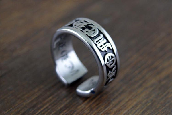 Men's Vintage Sanskrit Open Ring 28727750YM