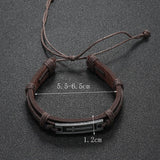 Men's Vintage Leather Bracelet 28932260YM