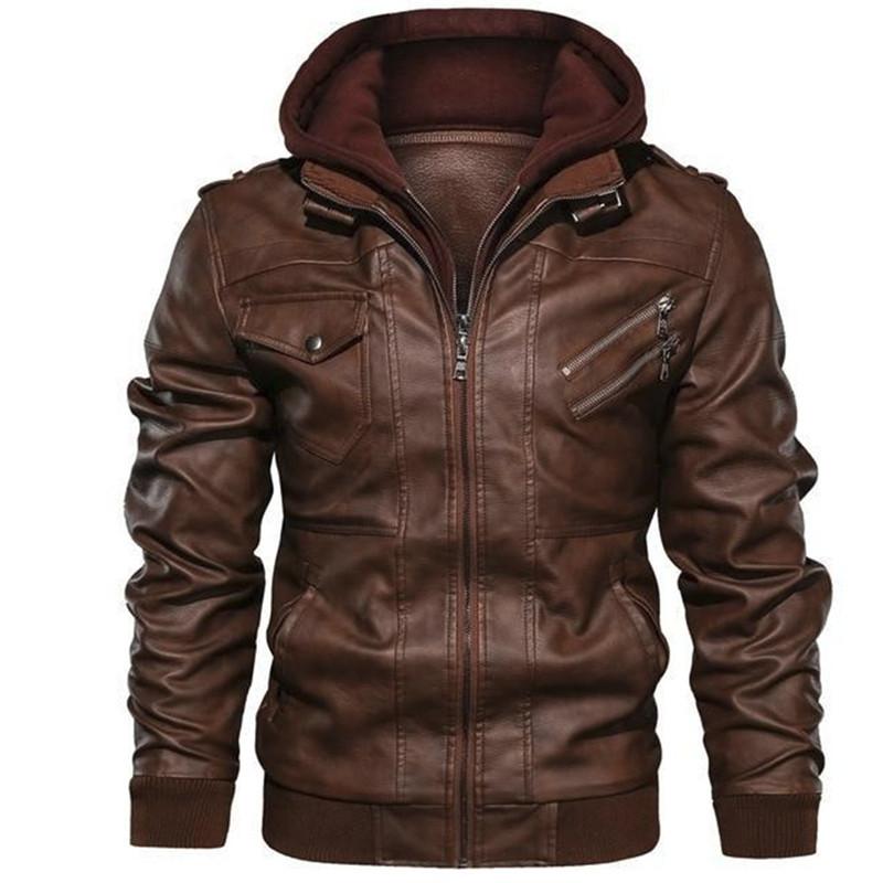 Men's Leather Jacket 55422100YM