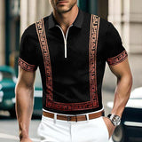 Men's Fashion Short Sleeve Polo Shirt 71975666YM