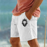 Men's Beach Print Breathable Shorts 57211004YM