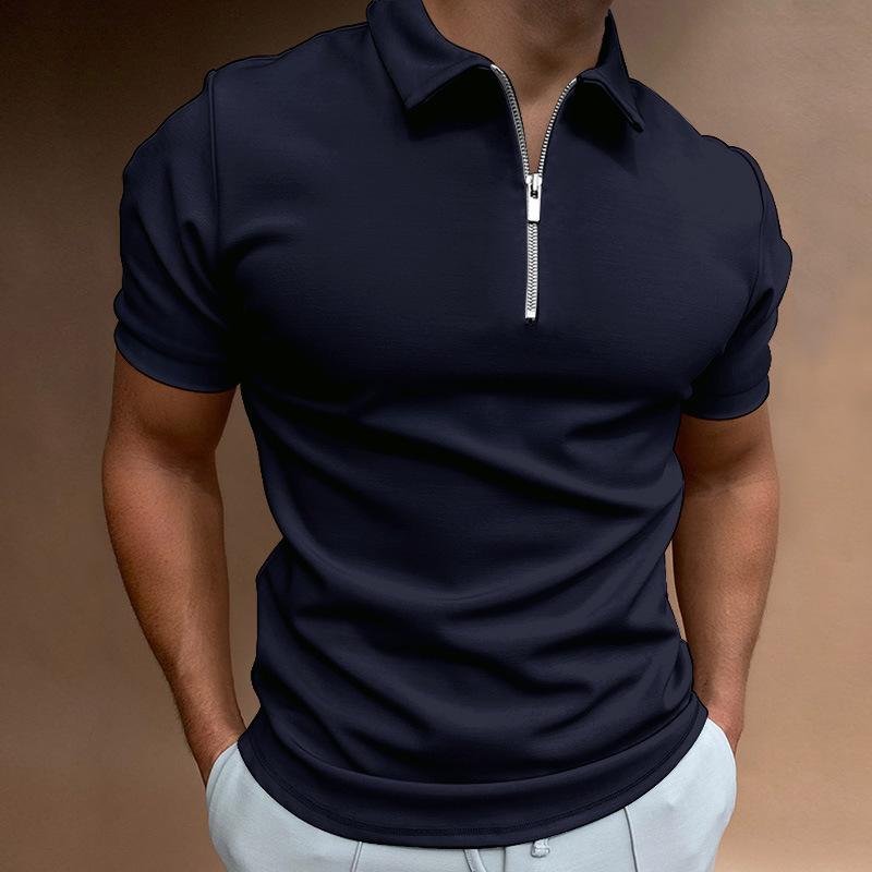 Men's Lapel Casual Polo Shirt 37643454L