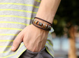 Men's Multi-layered Leather Bracelet 5399221YM