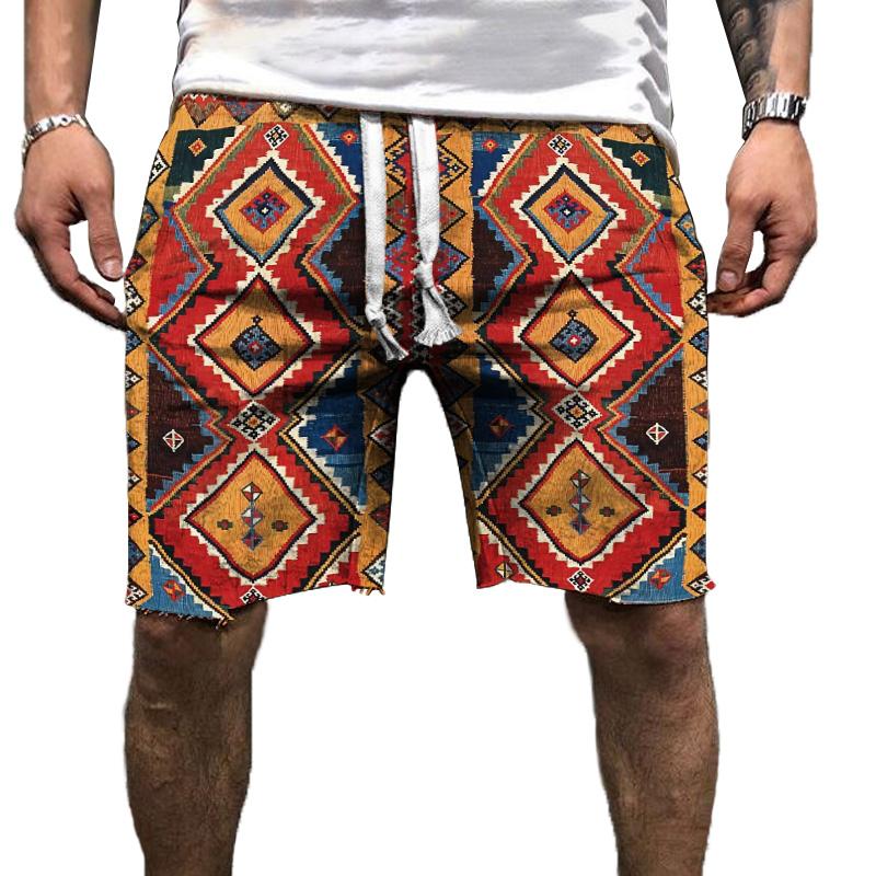 Men's Fashion 3d Printed Casual Shorts 80358648YY