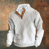 Men's Fashion 3d Printed Loose Buckle Sweatshirt 25990637YY