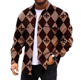 MEN'S FASHIONABLE CASUAL CORDUROY JACKET 98744289YM