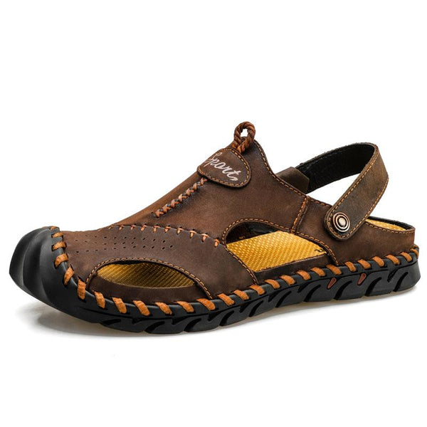 Men's Leather Casual Sandals 26354769YM