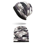 Camouflage Plus Fleece Warm Pullover Hat 57010455YM