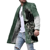 Men's Woolen Mid-length Casual Coat 29852177YM