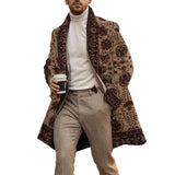 Men's Casual Printed Cardigan Coat 01724878YY