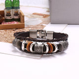 Men's Multi-layered Leather Bracelet 5399221YM