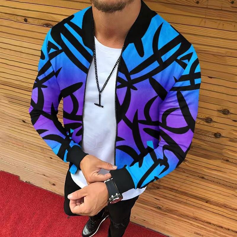 Men's Casual Printed Jacket 29895251L