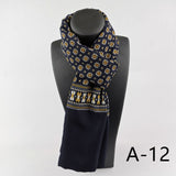 Men's Casual Warm Double Layer Scarf 17683292YM