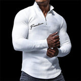 MEN'S CASUAL SOLID COLOR LONG SLEEVE TOPS 44554860YM
