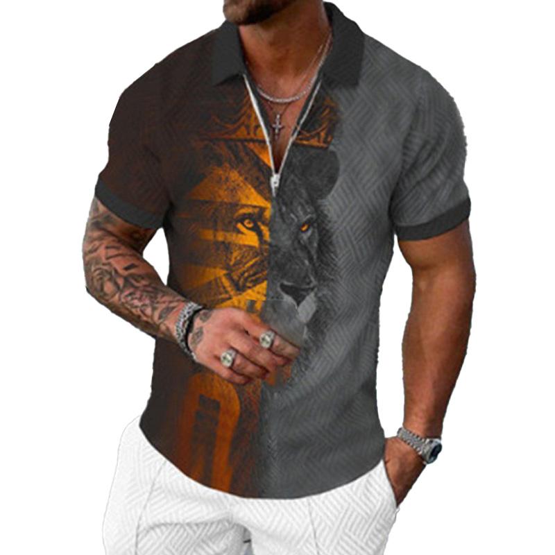 Men's Fashion POLO Short Sleeve T-Shirt 00796527YM