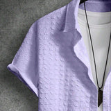 Men's Solid Color Casual Suit 30458338YM