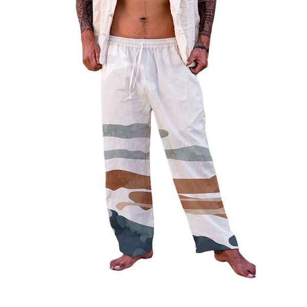 Men's Gradient Tie Dye Casual Pants 18247168YM