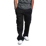 Men's Drawstring Solid Color Trousers 38427740YM