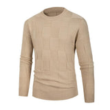 Men's Solid Color Loose Pullover Sweater 24371024YM