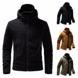 Men's Fleece Zip Pocket Hooded Sweatshirt 43497655L