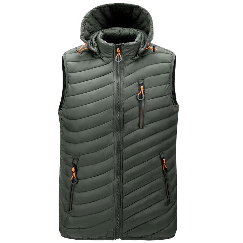 Men's Lightweight Cotton Vest with Hood 64122309L