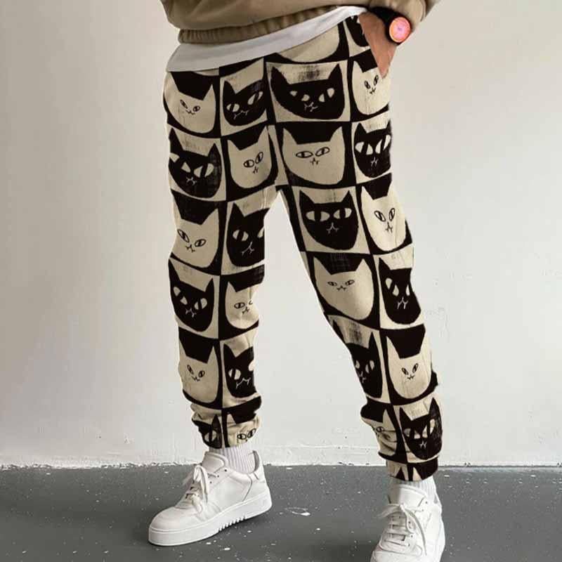 Men's Casual Printed Sweatpants 70317881YY