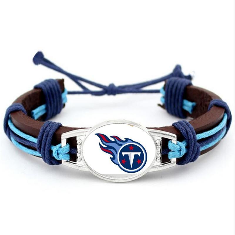 NFL National Football League Genuine Leather Bracelet 34747674L