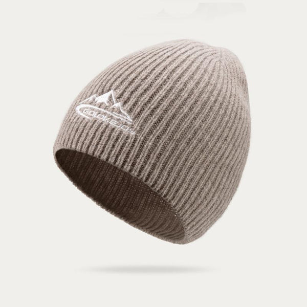 Men's Windproof Ear Protection Warm Wool Knitted Hat 06411476L