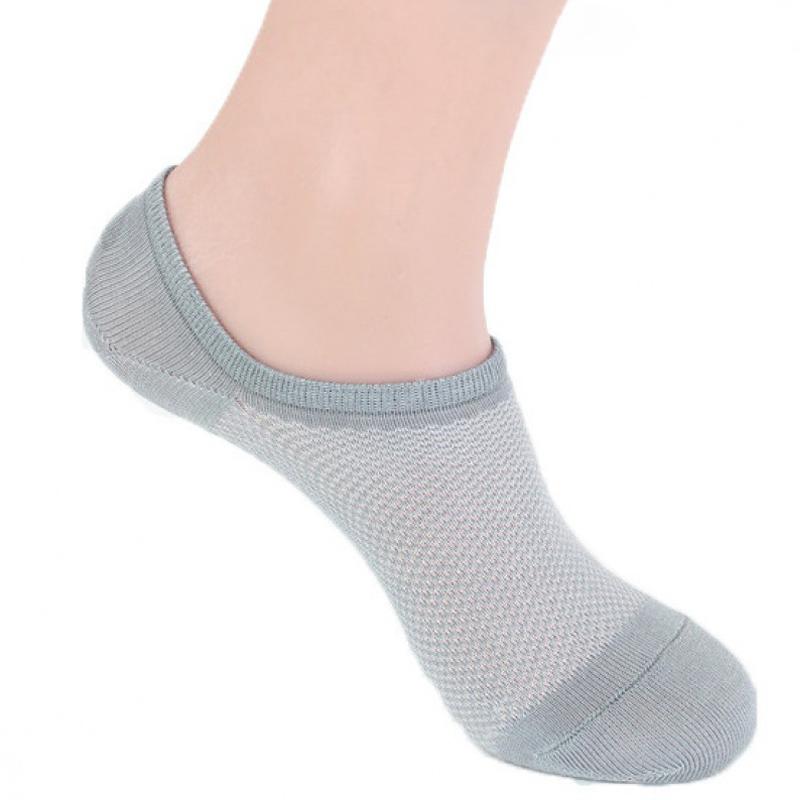 Men's 3 pairs Ultra Thin Mesh Socks Sweat Absorbent Deodorant Crew Socks 75578589L
