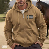 Men's Casual Hooded Loose Long Sleeve Sweatshirt 11486603L