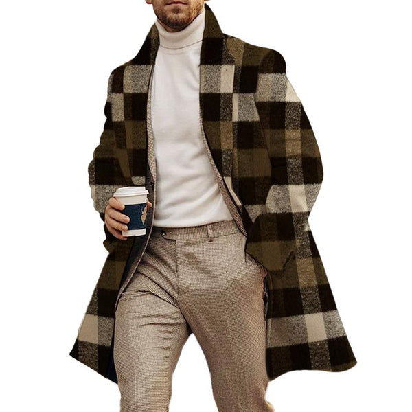 Men's Casual Printed Cardigan Coat 05820230L