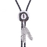 Hat Feather Polo Tie Western Cowboy Polo Pendant 99787051L