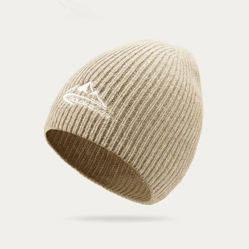 Men's Windproof Ear Protection Warm Wool Knitted Hat 06411476L