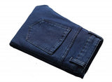 Men's Fleece Warm Jeans Straight Slim Fit Thickened Denim Trousers 33976921L