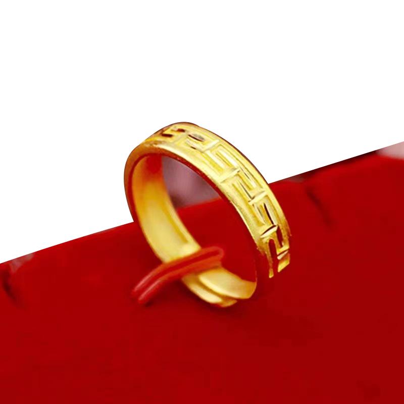 Open Ring Brass Gold-plated Greek Ring 89372672L