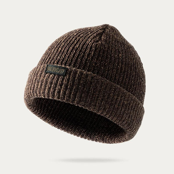 Men's Wool Windproof Ear Protection Warm Wool Knitted Hat 73198695L
