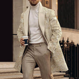Men's Casual Printed Cardigan Coat 38182430L