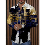 Men's Long Sleeve Printed Shirt 61180557L