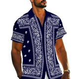 Men's Printed Short Sleeve Shirt 53419541L