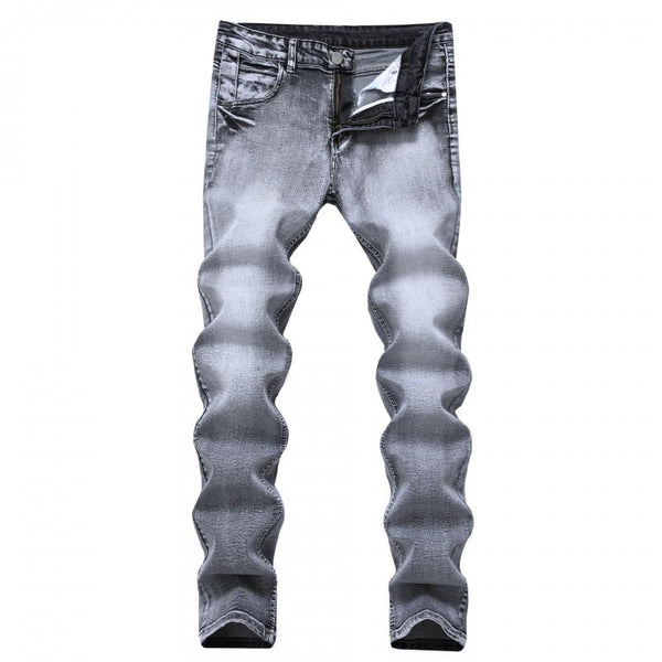 Men's Light Gray Stretch Jeans 77125036L