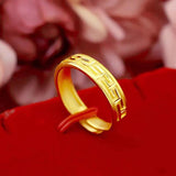 Open Ring Brass Gold-plated Greek Ring 89372672L