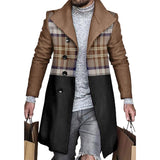 Men's lapel printed cardigan jacket 16616792L