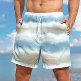 Men's Classic Geometric Printed Beach Shorts 67250934YY