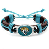 NFL National Football League Genuine Leather Bracelet 34747674L