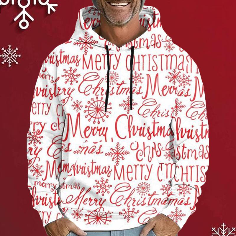 Christmas Crew Neck Casual Sweatshirt 42287301L