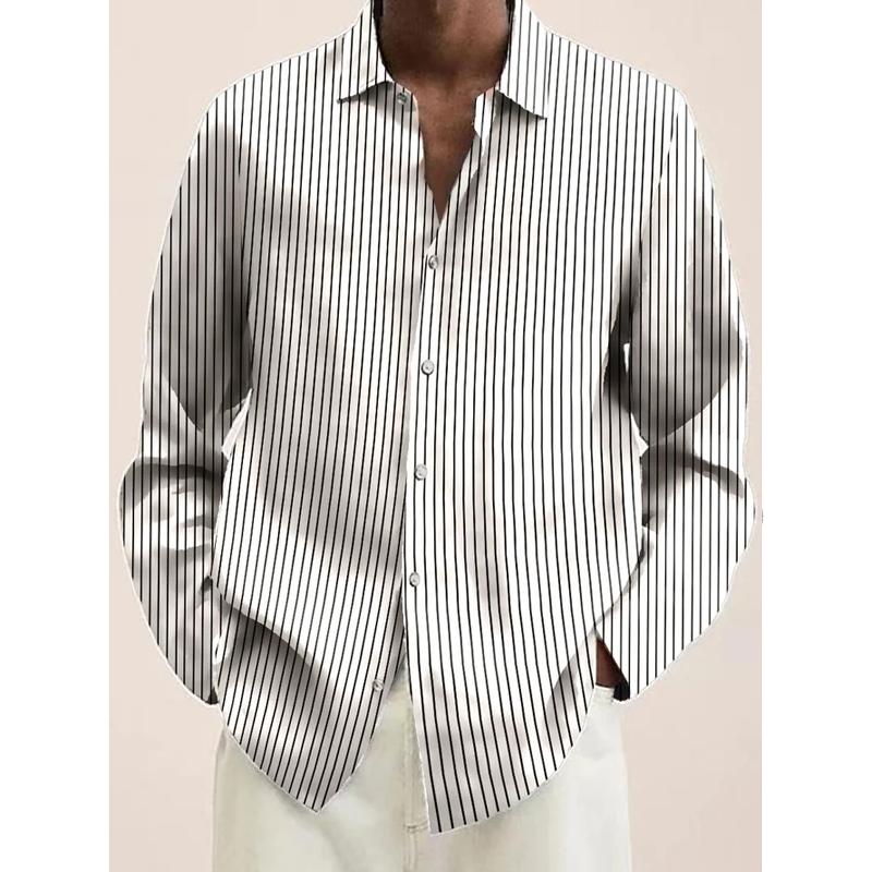 Men's Long Sleeve Printed Shirt 24659515L