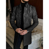 Men's Lapel Printed Jacket 12002488L