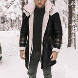 Men's Suede Coat Thickened Fur Jacket 18949359L